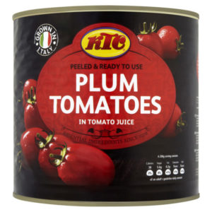 KTC Italian Plum Peeled Tomato 6x2.55KG